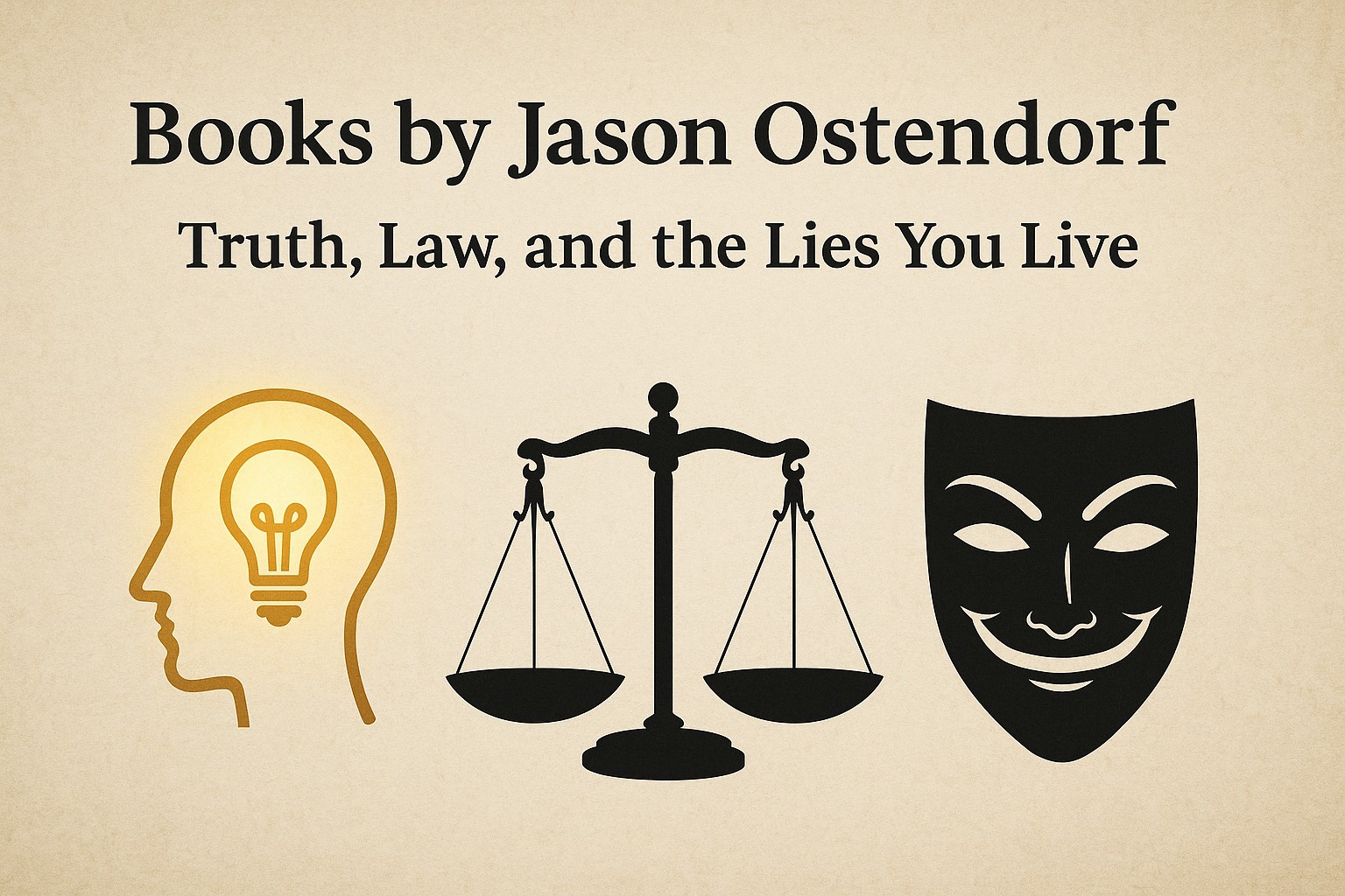 Jason Ostendorf’s Books: Philosophy, Power, and the Uncomfortable Truth